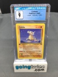 CGC Graded 1999 Pokemon Jungle 1st Edition #50 CUBONE Trading Card - MINT 9