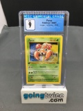 CGC Graded 1999 Pokemon Jungle 1st Edition #59 PARAS Trading Card - MINT 9