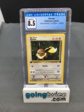 CGC Graded 2000 Pokemon Team Rocket 1st Edition #55 EEVEE Trading Card - NM-MT+ 8.5