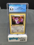 CGC Graded 2000 Pokemon Team Rocket 1st Edition #66 RATTATA Trading Card - NM-MT+ 8.5