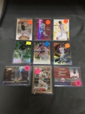 9 Card Lot of Serial Numbered BASEBALL Cards from Huge Collection with Stars & Low Numbered - WOW