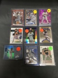 9 Card Lot of Serial Numbered BASEBALL Cards from Huge Collection with Stars & Low Numbered - WOW