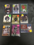 9 Card Lot of Serial Numbered BASEBALL Cards from Huge Collection with Stars & Low Numbered - WOW