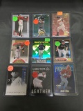 9 Card Lot of Serial Numbered BASEBALL Cards from Huge Collection with Stars & Low Numbered - WOW