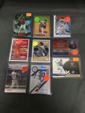 9 Card Lot of Serial Numbered BASEBALL Cards from Huge Collection with Stars & Low Numbered - WOW