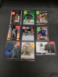 9 Card Lot of Serial Numbered BASEBALL Cards from Huge Collection with Stars & Low Numbered - WOW