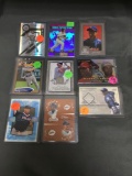 9 Card Lot of Serial Numbered BASEBALL Cards from Huge Collection with Stars & Low Numbered - WOW