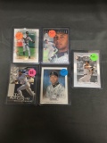 5 Card Lot of DEREK JETER New York Yankees Baseball Cards from Huge Collection