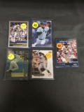 5 Card Lot of DEREK JETER New York Yankees Baseball Cards from Huge Collection