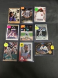 9 Card Lot of KEN GRIFFEY JR. Seattle Mariners Baseball Cards from Huge Collection