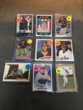 9 Card Lot of BASEBALL Rookie Cards with Modern Stars, Hall of Famers and More!