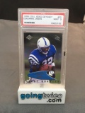 PSA Graded 1999 Collectors Edge Odyssey #65 EDGERRIN JAMES Colts ROOKIE Football Card - MINT 9