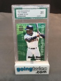 AGS Graded 2000 Crown Royale Final Numbers BARRY BONDS Giants Insert Baseball Card - MINT+ 9.5