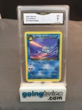 GMA Graded 2000 Pokemon Team Rocket #37 DARK GOLDUCK Trading Card - NM 7