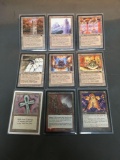 9 Card Lot of Vintage Magic the Gathering Cards from Enormous Collection