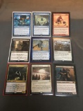 9 Card Lot of Magic the Gathering GOLD SYMBOL Rares and Mythics from ENORMOUS Collection