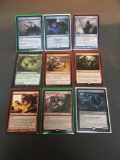 9 Card Lot of Magic the Gathering GOLD SYMBOL Rares and Mythics from ENORMOUS Collection