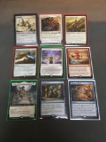 9 Card Lot of Magic the Gathering GOLD SYMBOL Rares and Mythics from ENORMOUS Collection
