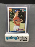 1991 Topps #333 CHIPPER JONES Braves ROOKIE Baseball Card