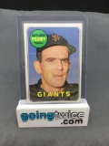 1969 Topps #485 GAYLORD PERRY Giants Vintage Baseball Card