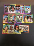 15 Card Lot of 1975 Topps Mini Vintage Baseball Cards from Nice Collection