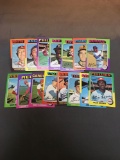 15 Card Lot of 1975 Topps Mini Vintage Baseball Cards from Nice Collection