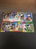 15 Card Lot of 1975 Topps Mini Vintage Baseball Cards from Nice Collection