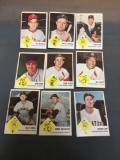 9 Card Lot of 1963 Fleer Vintage Baseball Cards from Nice Collection