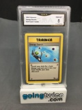 GMA Graded 1999 Pokemon Fossil #59 ENERGY SEARCH Trading Card - NM-MT 8