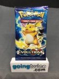 Factory Sealed Pokemon 2016 XY Evolutions 10 Card Booster Pack - Charizard?