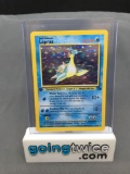 1999 Pokemon Fossil 1st Edition #10 LAPRAS Holofoil Rare Trading Card from Consignor - Binder Set