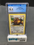 CGC Graded 1999 Pokemon Jungle 1st Edition #47 TAUROS Trading Card - NM-MT+ 8.5