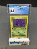 CGC Graded 2000 Pokemon Team Rocket 1st Edition #70 ZUBAT Trading Card - NM-MT+ 8.5