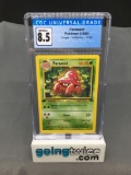 CGC Graded 1999 Pokemon Jungle 1st Edition #41 PARASECT Trading Card - NM-MT+ 8.5