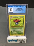 CGC Graded 1999 Pokemon Jungle 1st Edition #31 VILEPLUME Trading Card - NM-MT 8