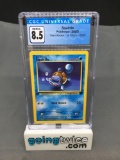 CGC Graded 2000 Pokemon Team Rocket 1st Edition #68 SQUIRTLE Trading Card - NM-MT+ 8.5