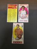 3 Card Lot of Vintage 1969-70 Topps Basketball Cards from Huge Estate Collection