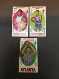 3 Card Lot of Vintage 1969-70 Topps Basketball Cards from Huge Estate Collection