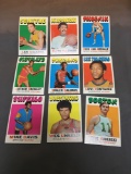 9 Card Lot of 1971-72 Topps Vintage Basketball Cards from Huge Estate Collection