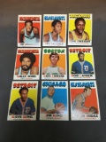 9 Card Lot of 1971-72 Topps Vintage Basketball Cards from Huge Estate Collection