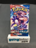 Factory Sealed Pokemon BATTLE STYLES 10 Card Booster Pack - URSHIFU VMAX?