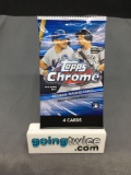 Factory Sealed 2020 TOPPS CHROME Baseball 4 Card Pack - Kyle Lewis, Luis Robert, Bo Bichette RC?