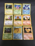 9 Card Lot of Shadowless Pokemon Cards from Consignor Collection - Binder Set Break!