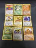 9 Card Lot of Vintage Rare Pokemon Trading Cards from Consignor Collection - Binder Set Break!