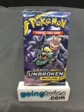 Factory Sealed Pokemon Sun & Moon UNBROKEN BONDS 10 Card Booster Pack