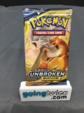 Factory Sealed Pokemon Sun & Moon UNBROKEN BONDS 10 Card Booster Pack