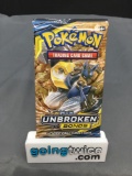 Factory Sealed Pokemon Sun & Moon UNBROKEN BONDS 10 Card Booster Pack