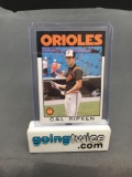 1986 Topps Baseball #340 CAL RIPKEN Orioles Trading Card from Huge Collection