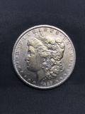 1889 United States Morgan Silver Dollar - 90% Silver Coin from Estate