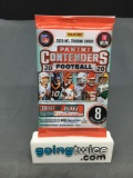 Factory Sealed 2020 Panini CONTENDERS Football 8 Card Pack